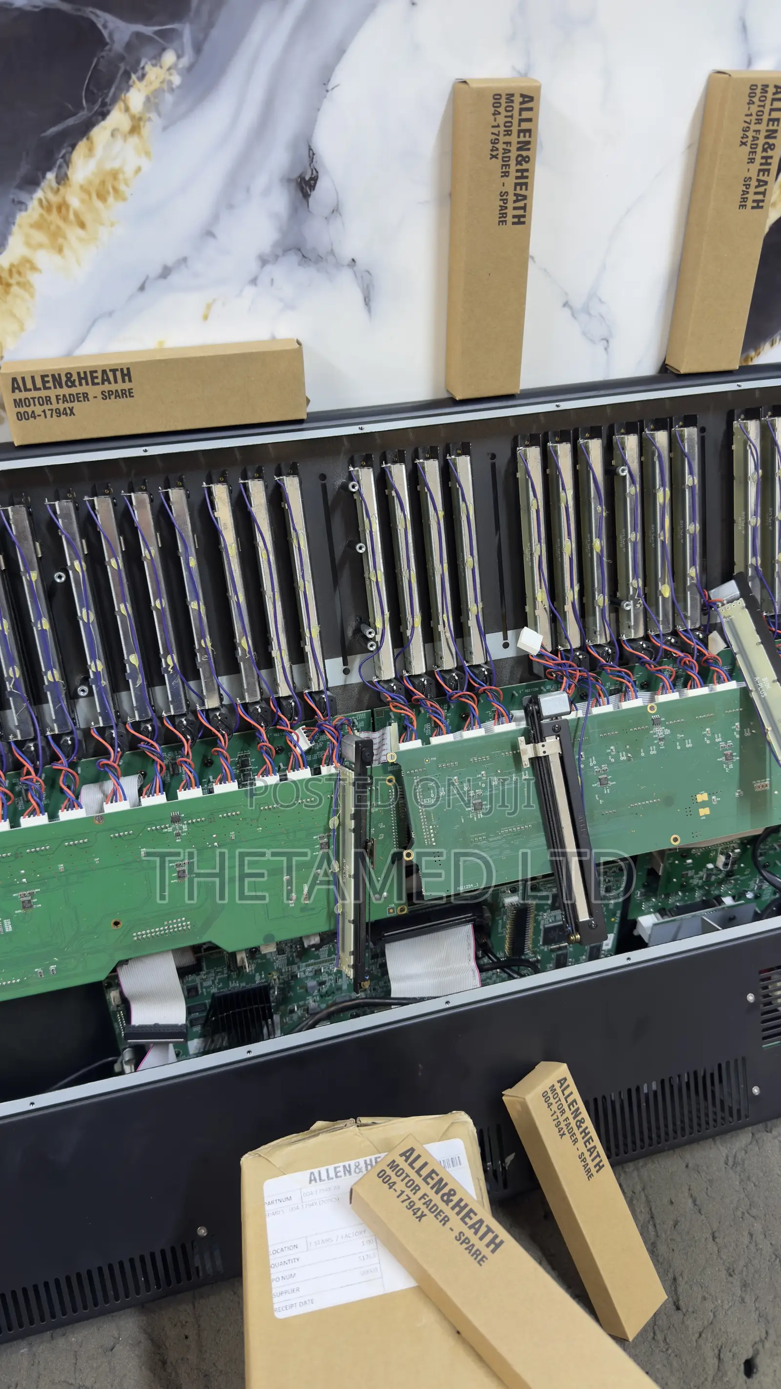 Allen Heath SQ-7, SQ5 Motorized Fader