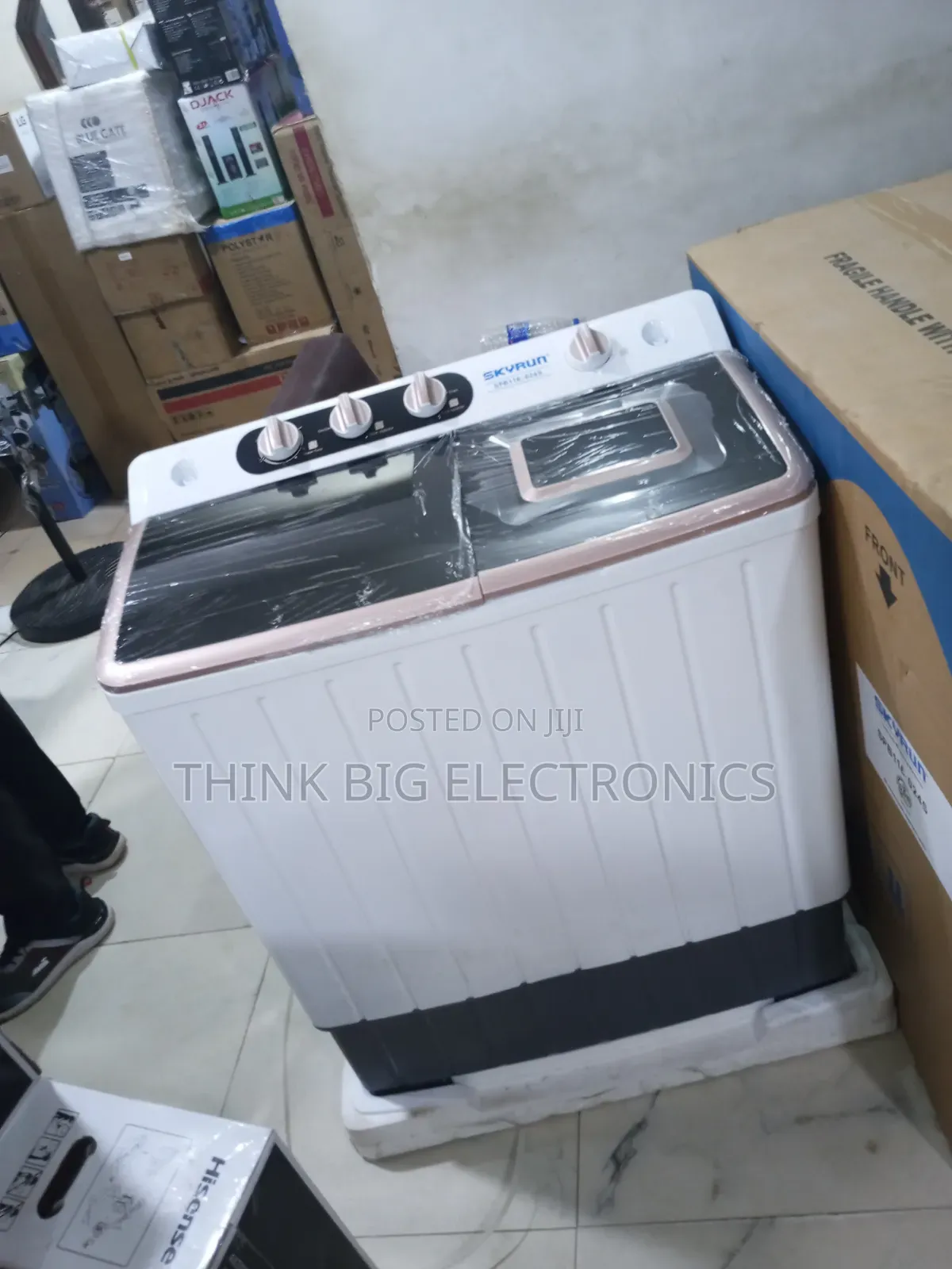 Skyrun High-Efficiency 11kg Twin Tub Washer and Spinner