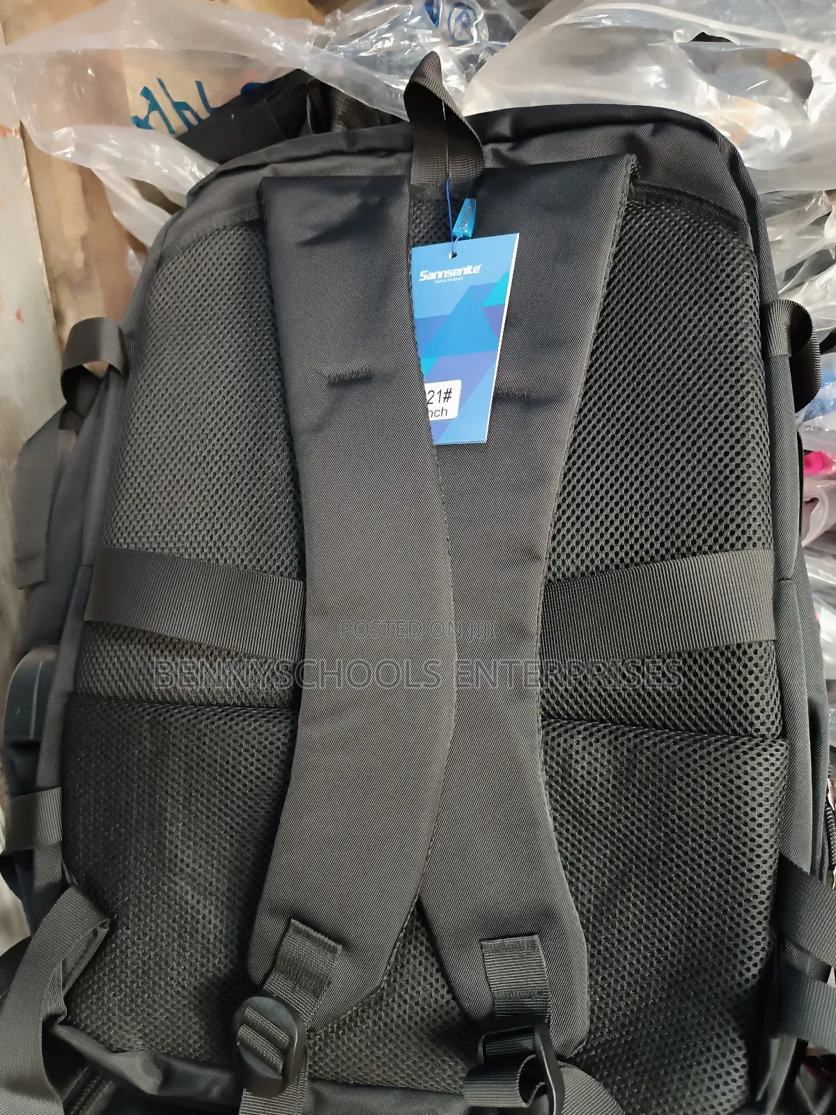 Sennsamite Hard Body Backpack and Laptop Bag