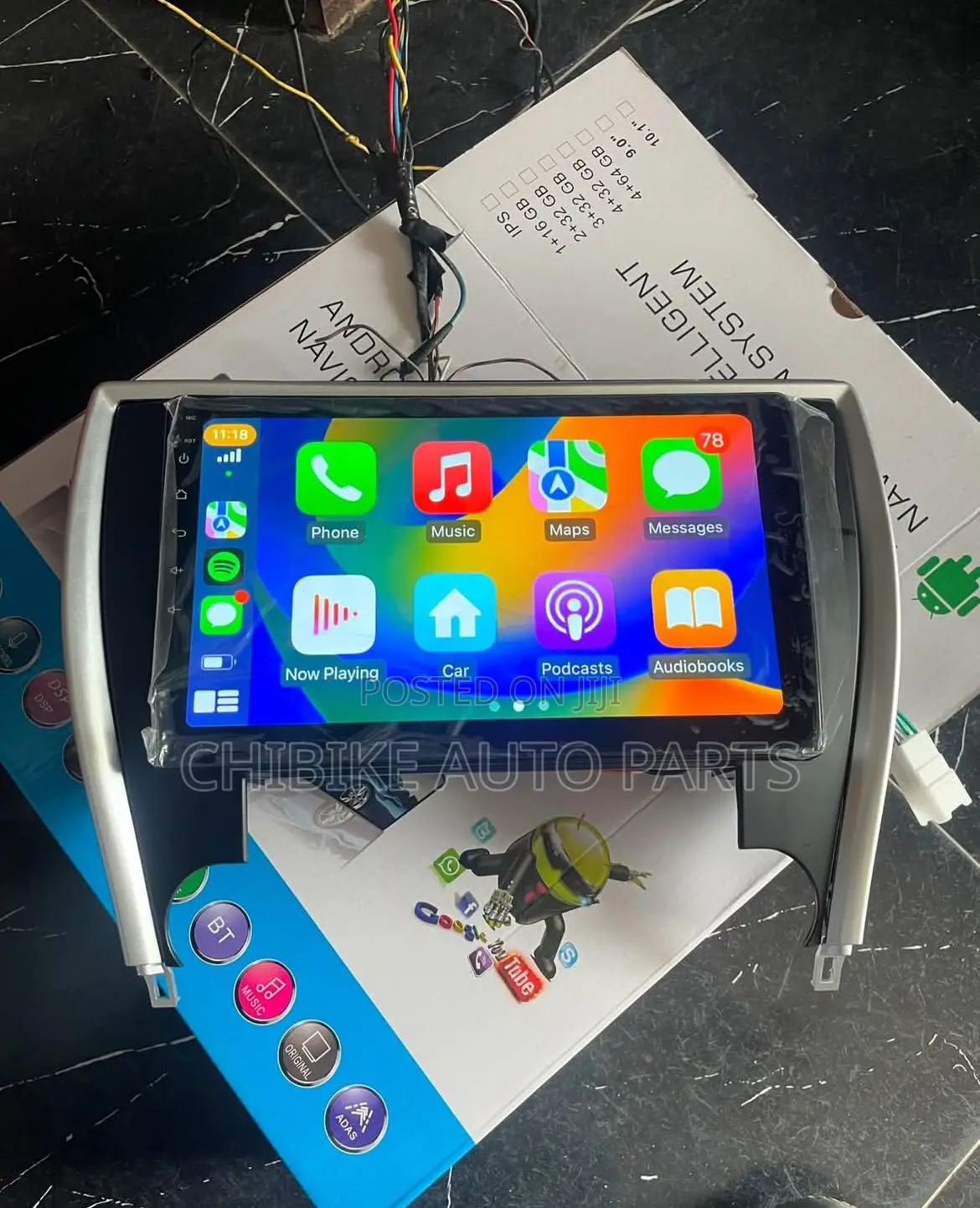 Toyota Camry 2015-2017 Navigation Wireless Apple CarPlay/android Auto