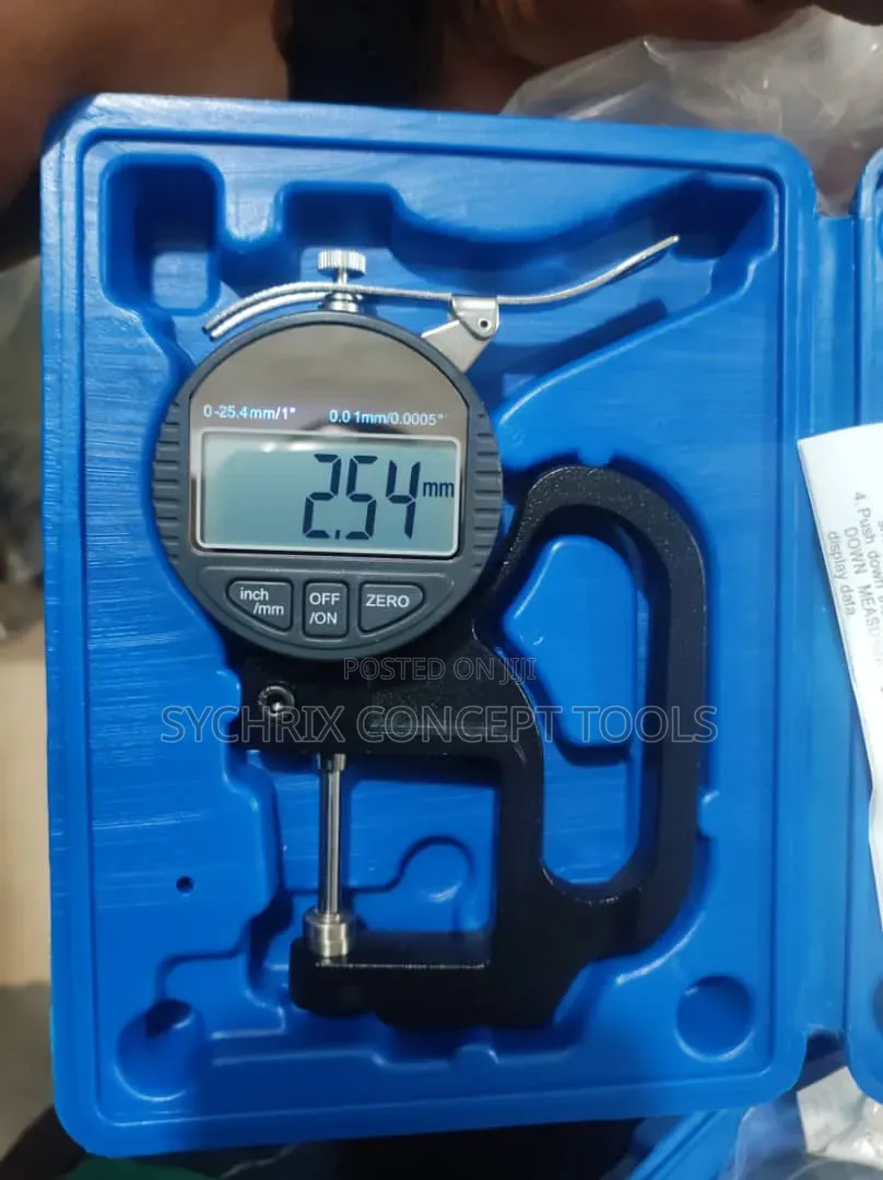 Micrometer Thickness Gauge 0-12.7mm/0-25.4mm (0.001)