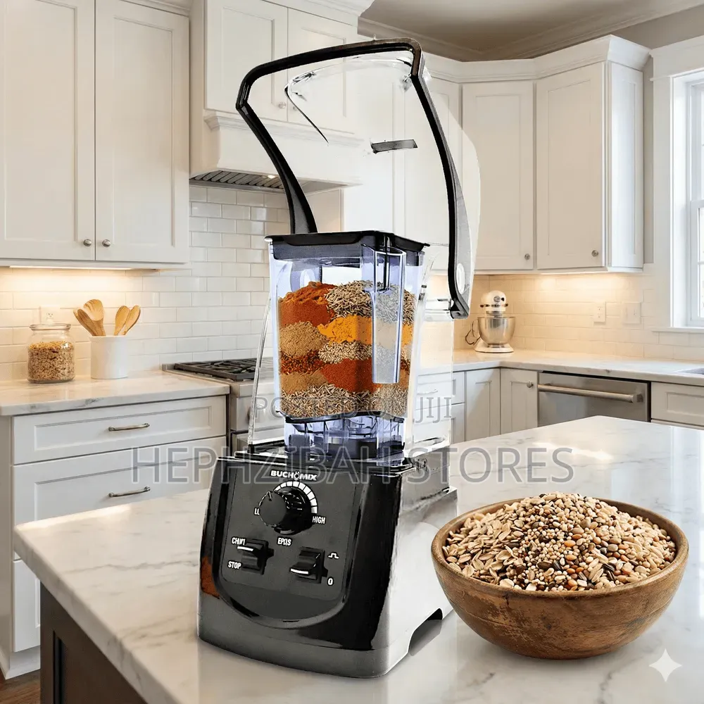 Ultra Heavy Duty Soundproof Blender With Manual Control - Black BX210