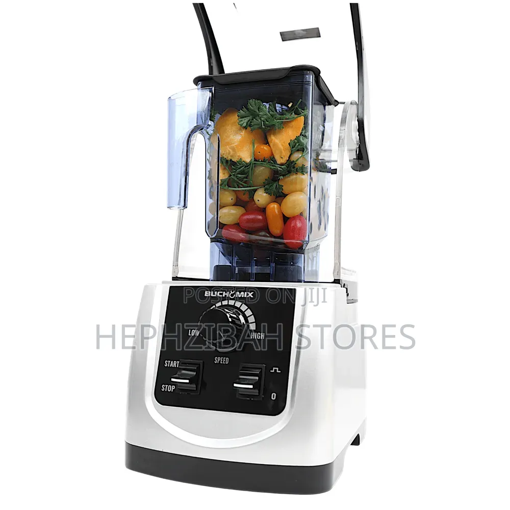 Ultra Heavy Duty Soundproof Blender With Manual Control - Black BX210