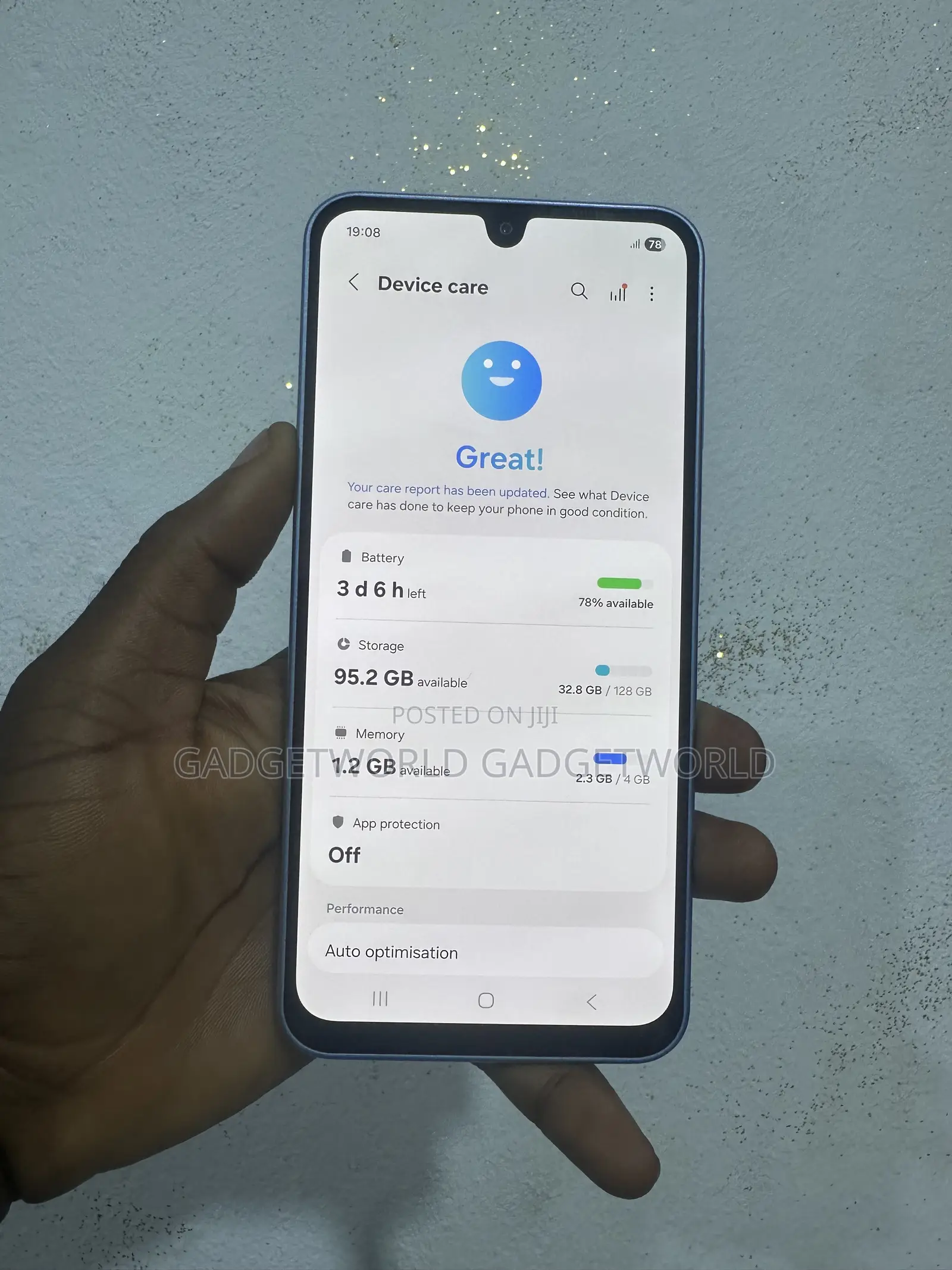 New Samsung Galaxy A17 5G 128 GB Blue