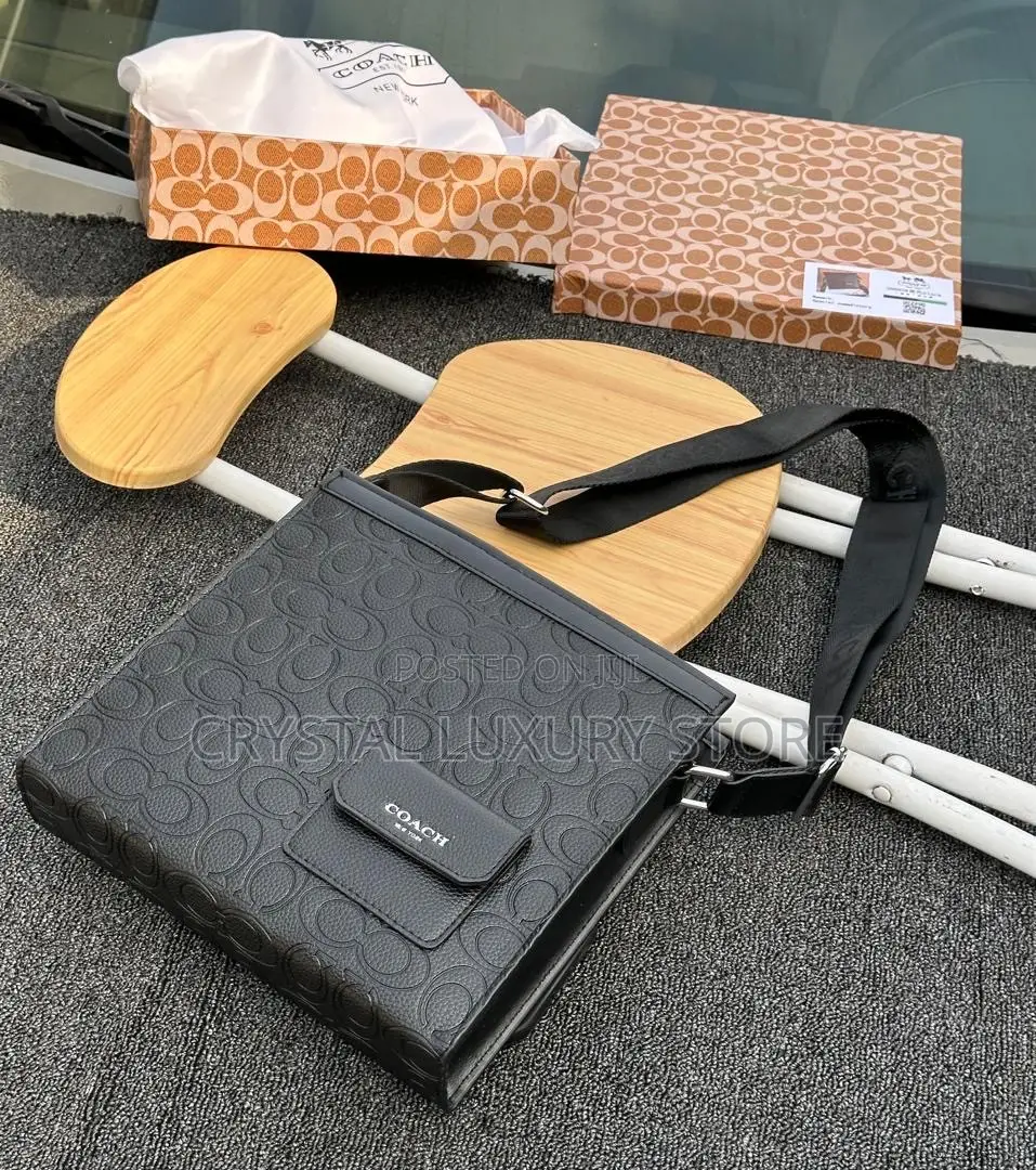 Mont Blanc Quality Luxury Men Genuine Leather Crossbag