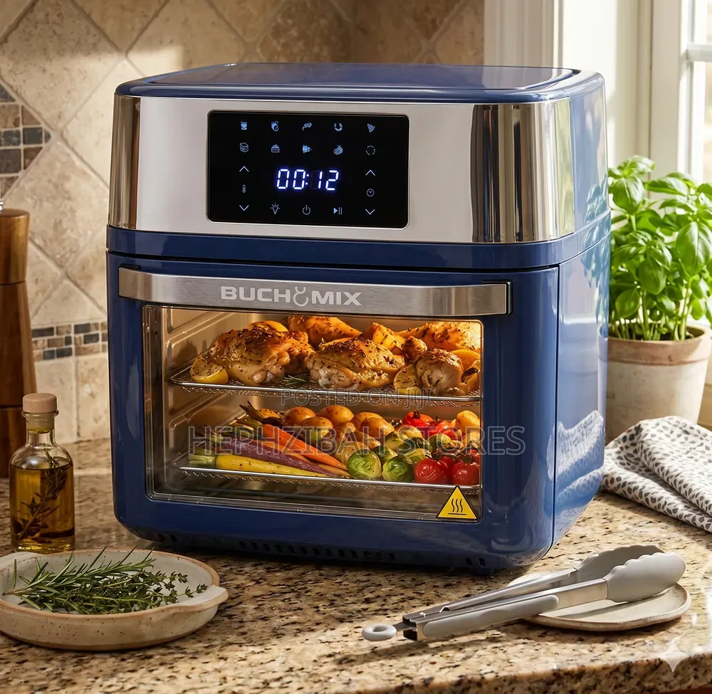 Buchymix 18L Multifunction Smart AirFryer Oven With Stainless Interior