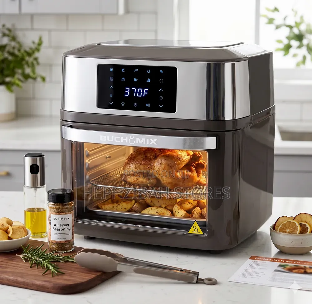 Buchymix 18L Multifunction Smart AirFryer Oven With Stainless Interior