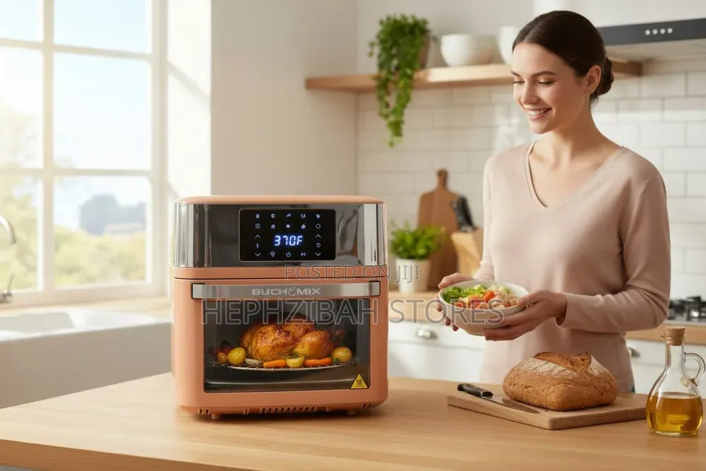 Buchymix 18L Multifunction Smart AirFryer Oven With Stainless Interior