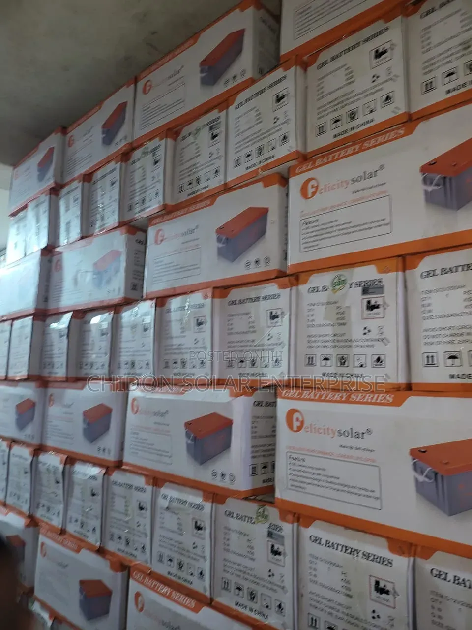 200ah 12v Felicity Gel Battery