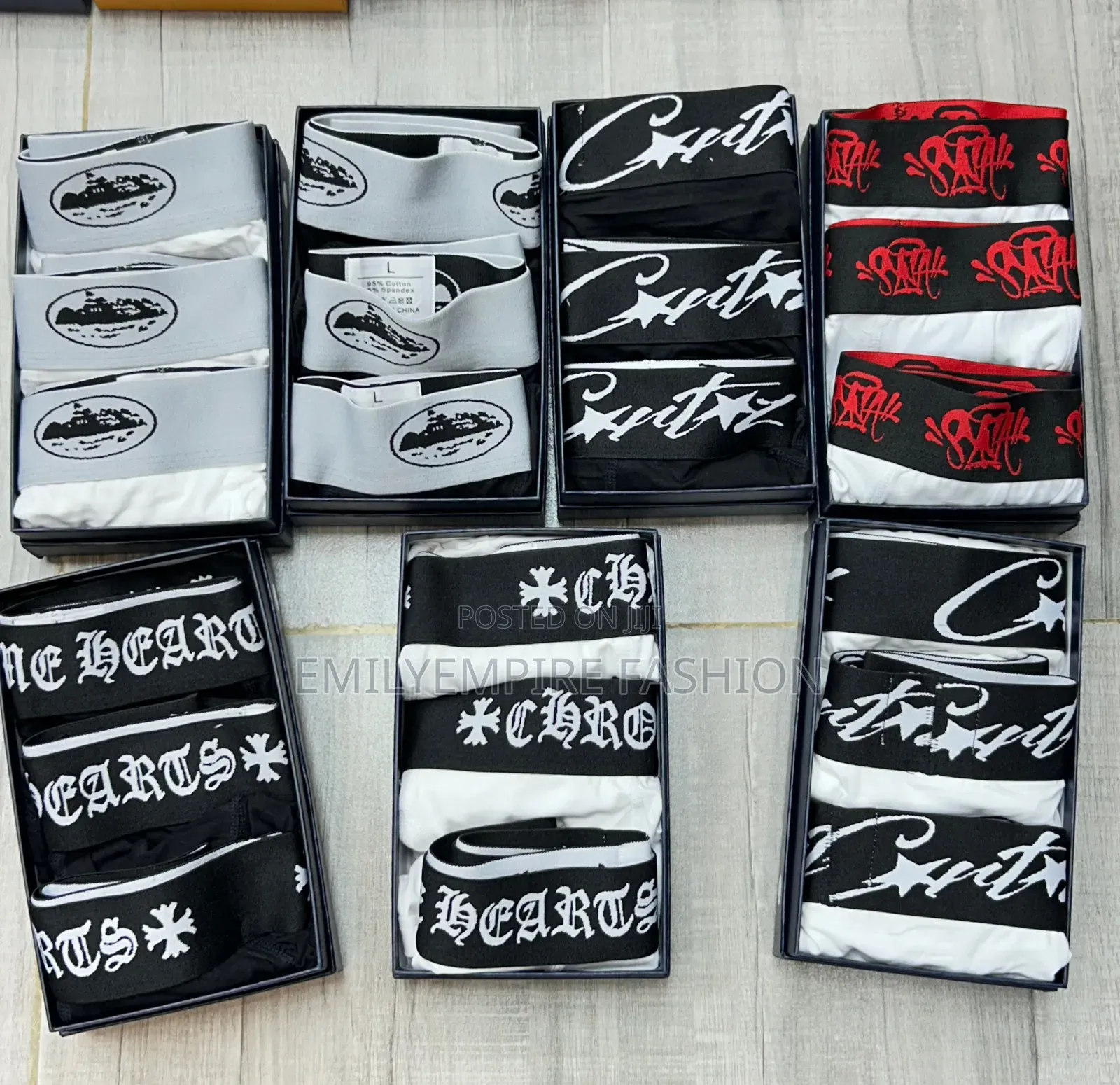Lúxury Boxers Now Available in Store 