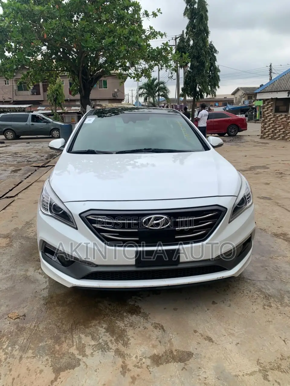 Hyundai Sonata Sport 2.0T Sedan FWD (2.0L 4cyl 6A) 2017 White