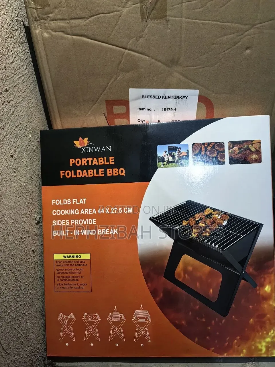 Foldable Barbecue Grill