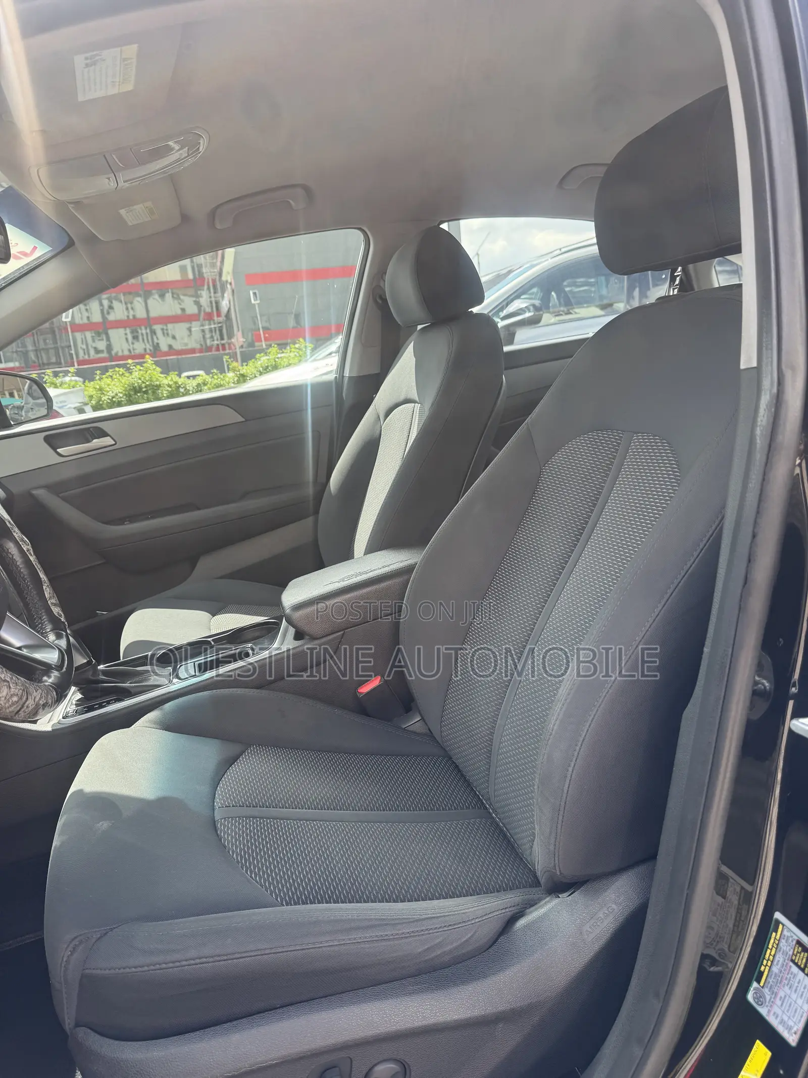 Hyundai Sonata Sport 2.0T Sedan FWD (2.0L 4cyl 6A) 2017 Black