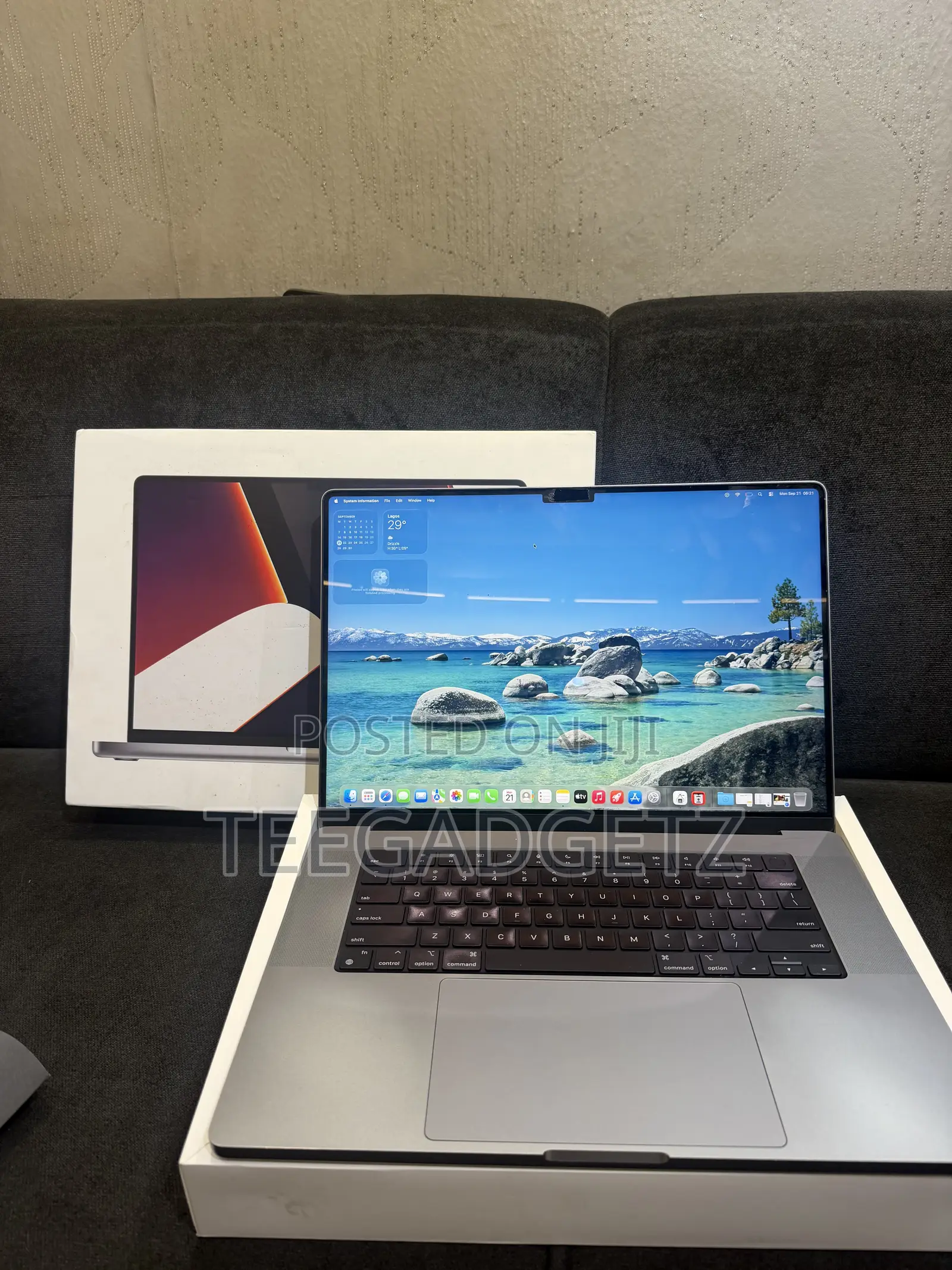 Laptop Apple MacBook Pro 2021 M1 16GB Apple M1 Pro SSD 1T