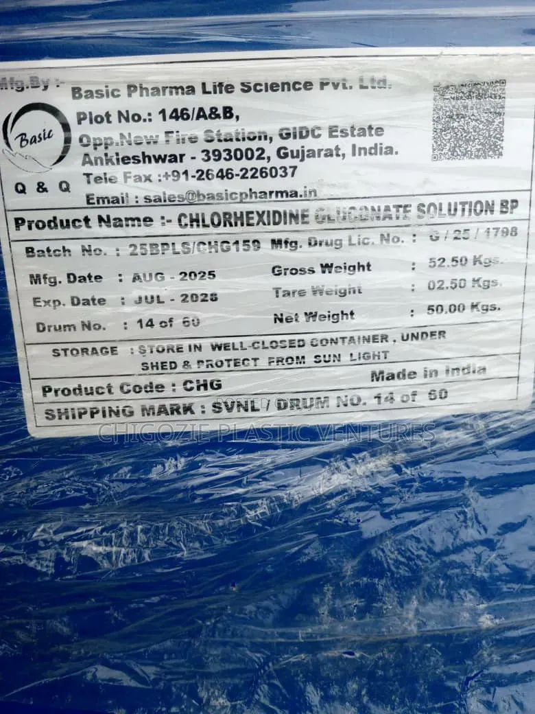 Chlorhexidine Gluconate BP