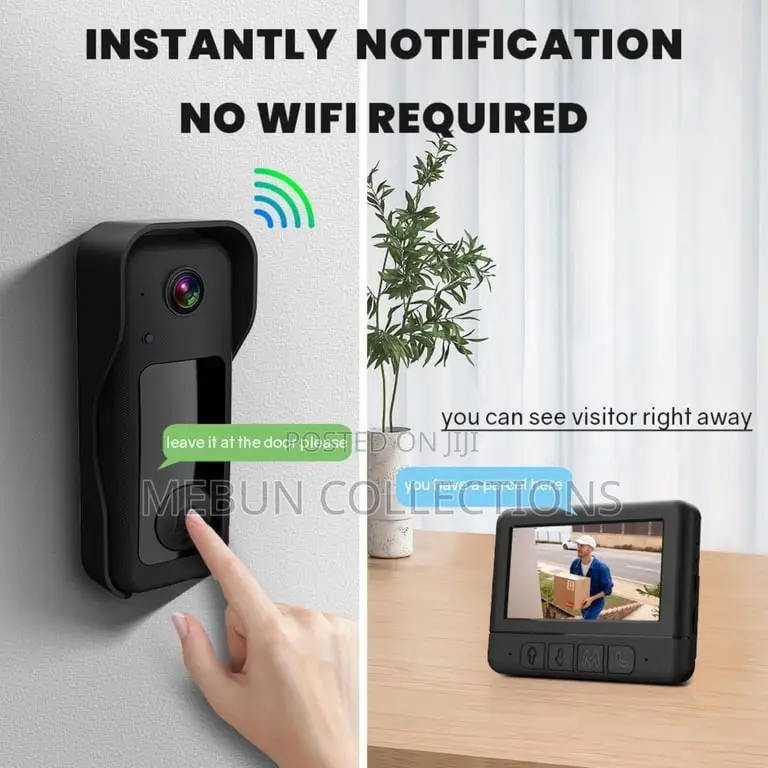 X6 Video Doorbell With Monitor