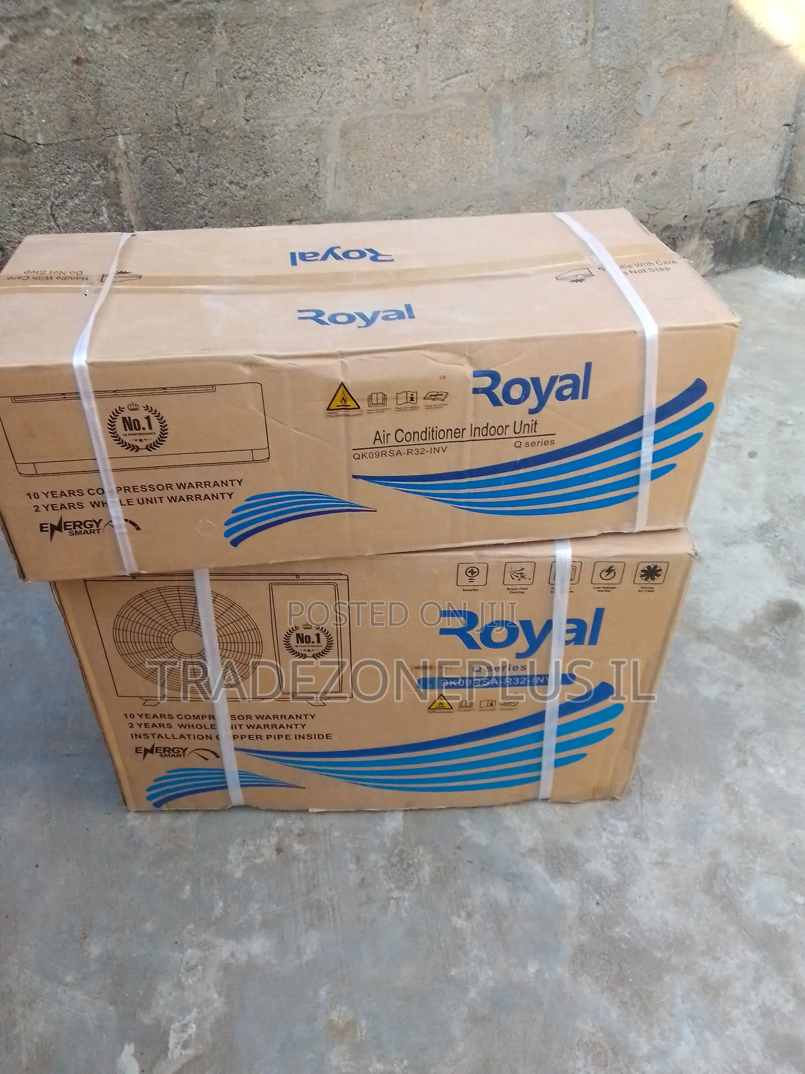 Royal QK09RSA Inverter Aircon Complete Set