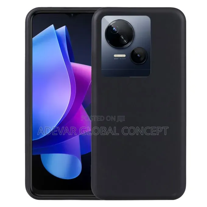 Tecno Spark 10 5G TPU Phone Case Pouch (Black)