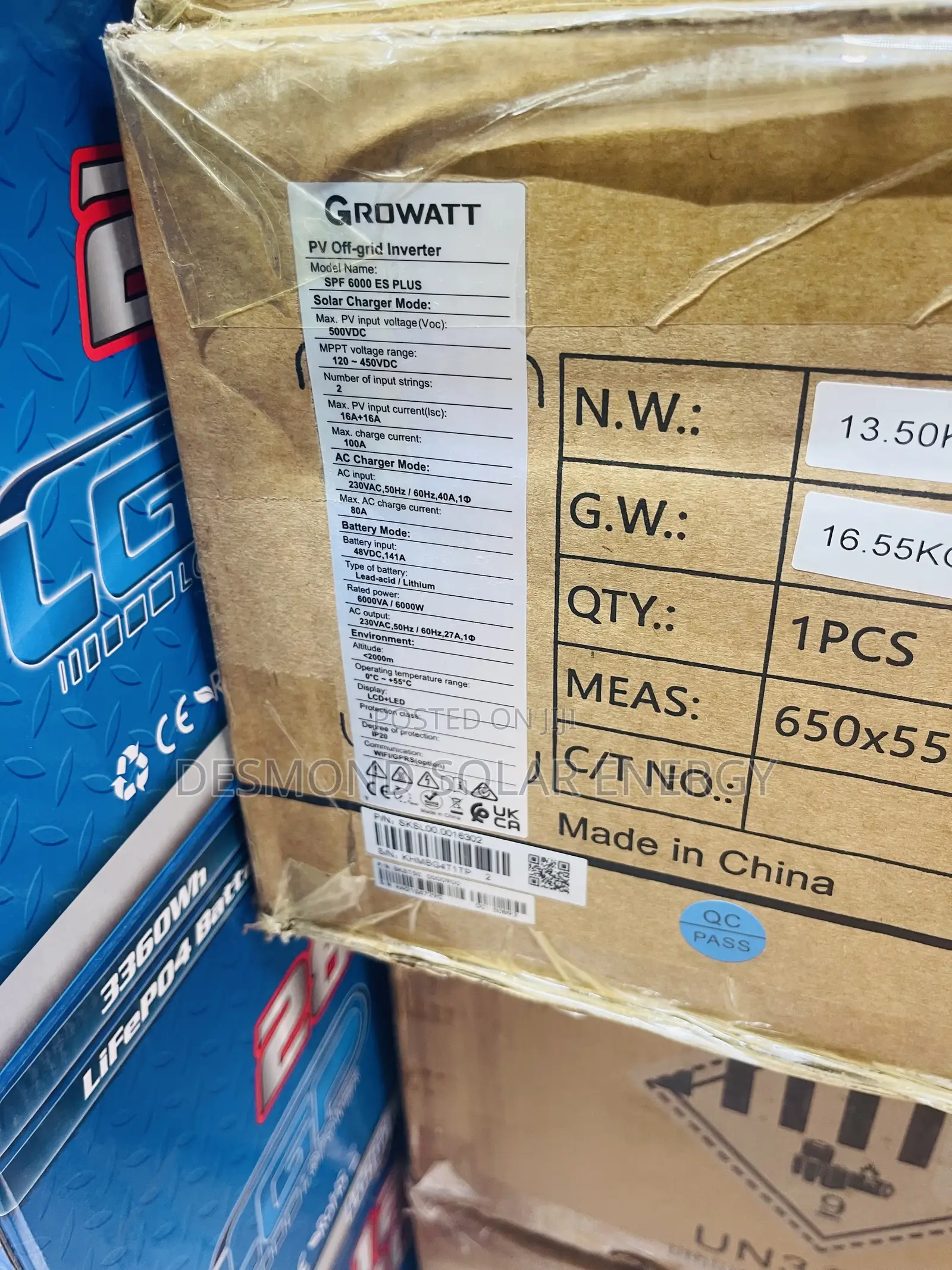 6kva 48v Growatt Hybrid Power Inverter Is Available Now