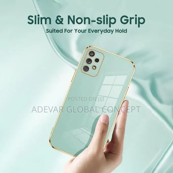 Lenuo for Samsung Galaxy A23 5G 6D Plating Soft Silicone Case Pouch