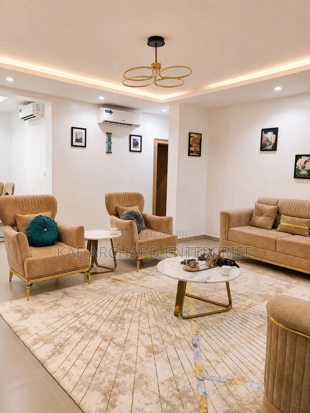 Furnished 3bdrm Apartment in Crosgrove Estate, Wuye for rent