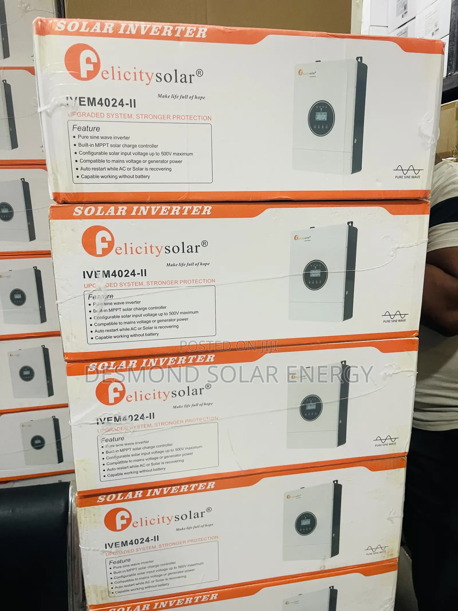 4kva 24v Felicity Hybrid Power Inverter Is Now Available