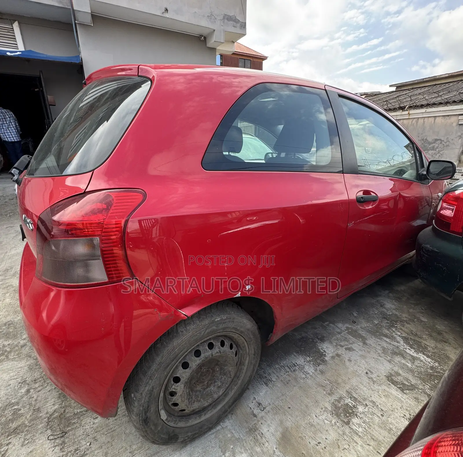 Toyota Yaris 2007 Red