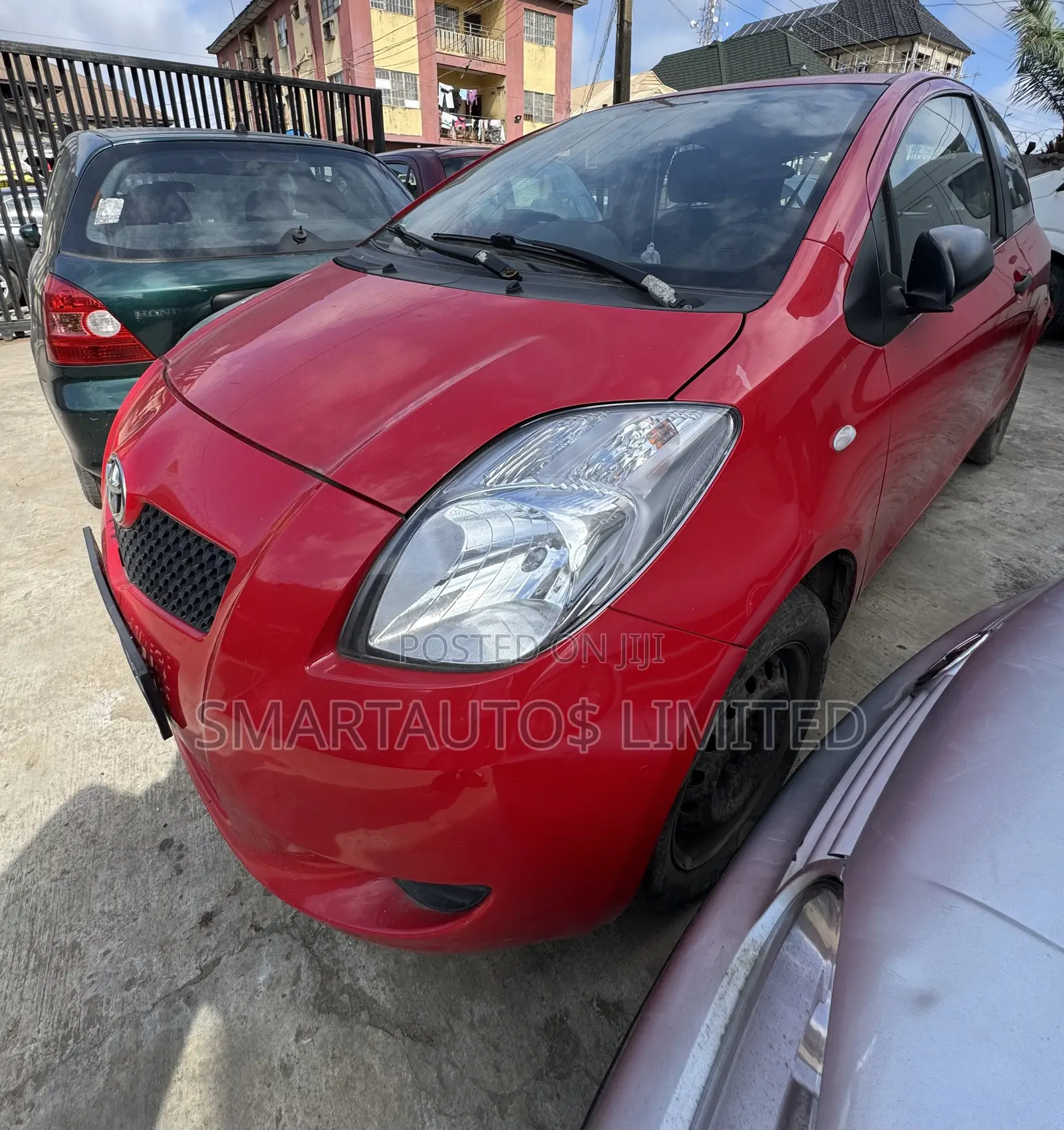 Toyota Yaris 2007 Red