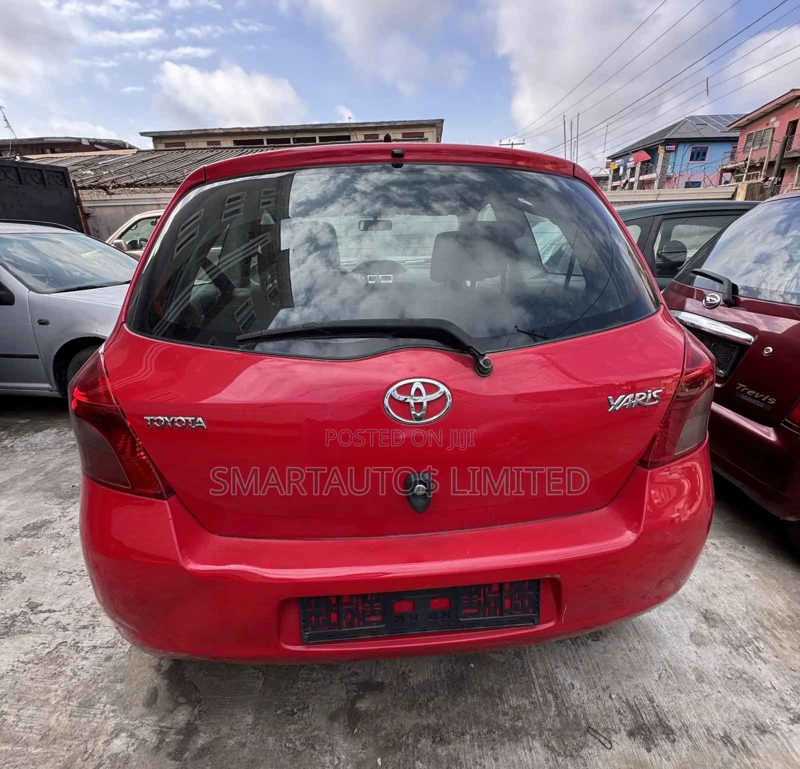 Toyota Yaris 2007 Red