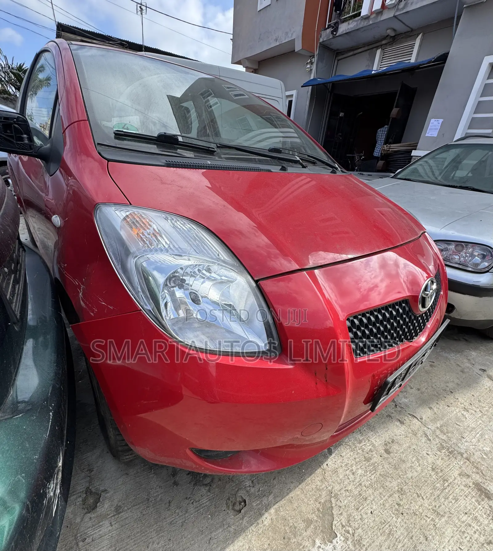 Toyota Yaris 2007 Red