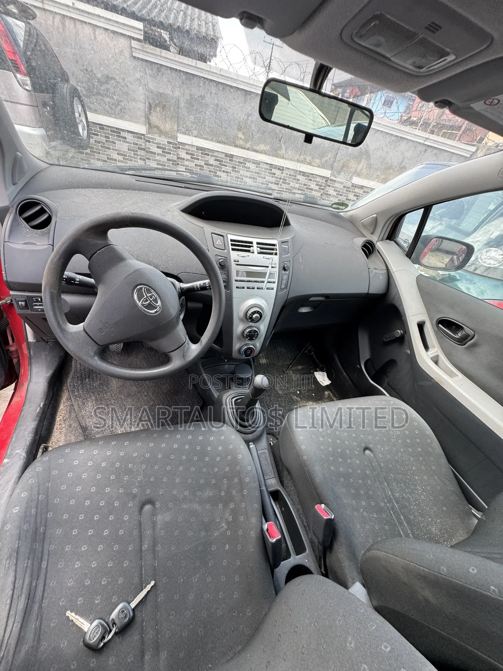 Toyota Yaris 2007 Red