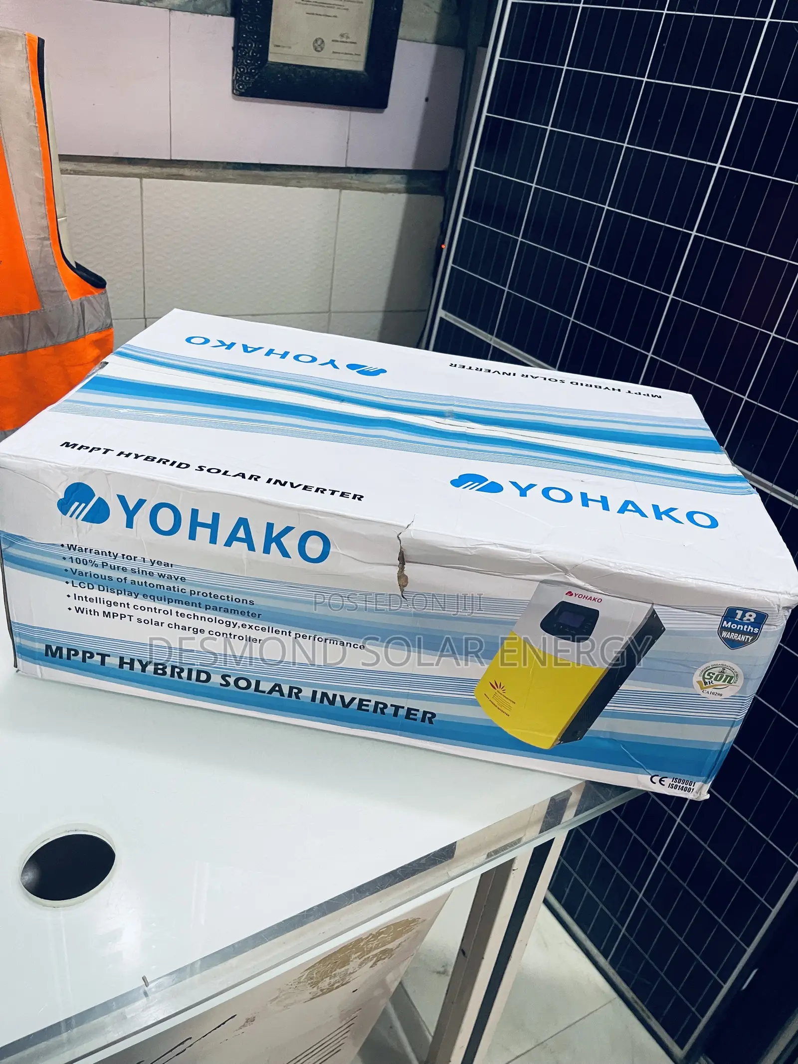 2.5kva 24v Yohako Solar Hybrid Inverter Is Now With Good Warranty