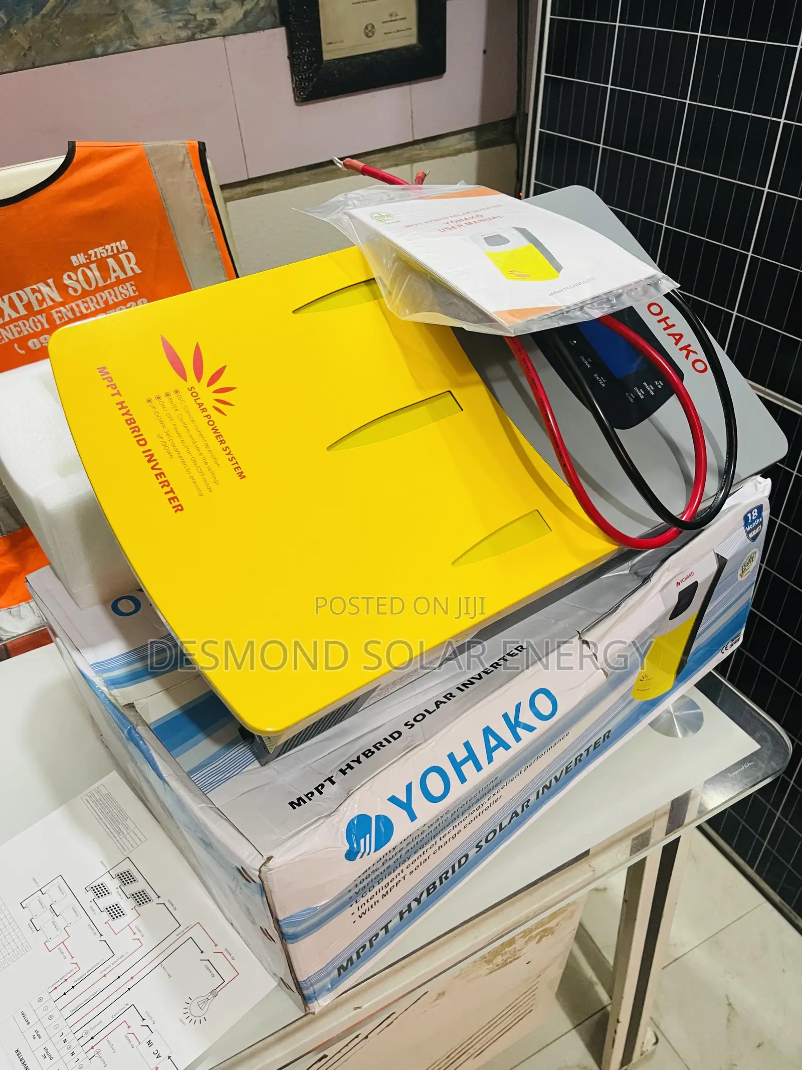 Yohako 2.5kva 24v Hybrid Solar Power Inverter Is Available Now