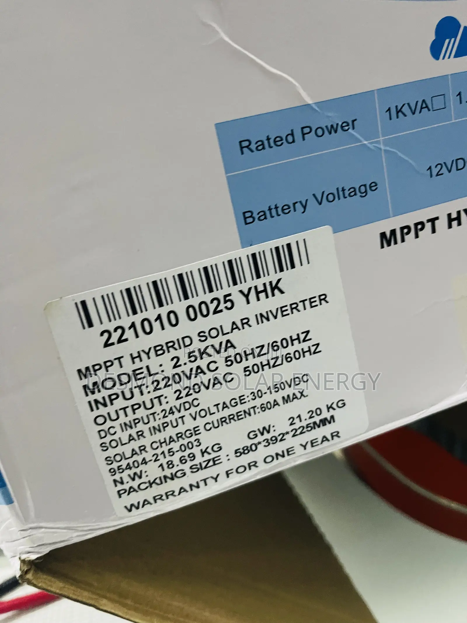 2.5kva 24v Yohako Hybrid Power Inverter Available With 10 %Discount