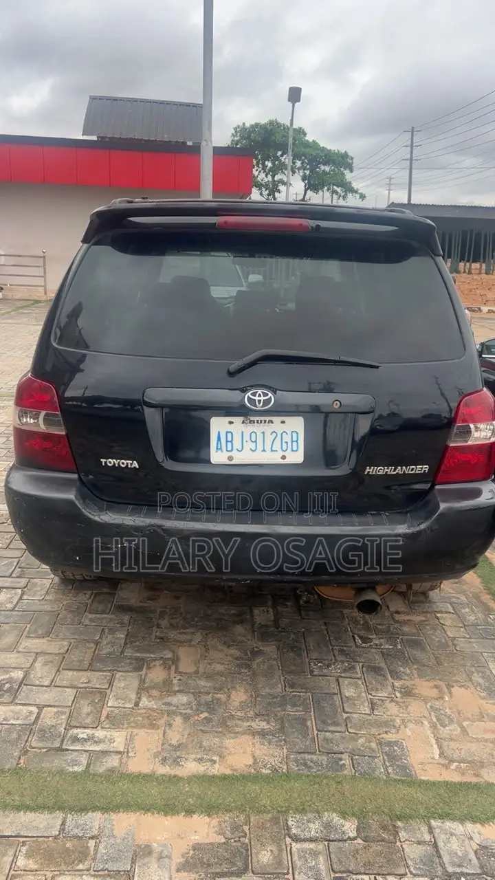 Toyota Highlander 2003 Black