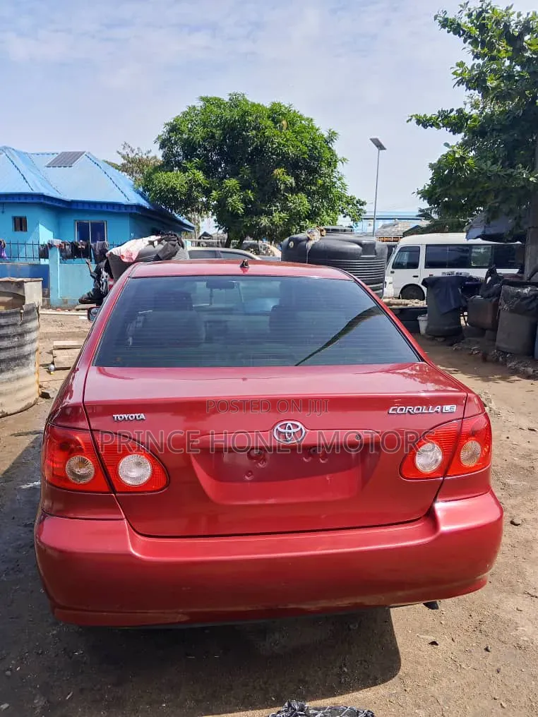 Toyota Corolla 1.6 VVT-i 2006 Red