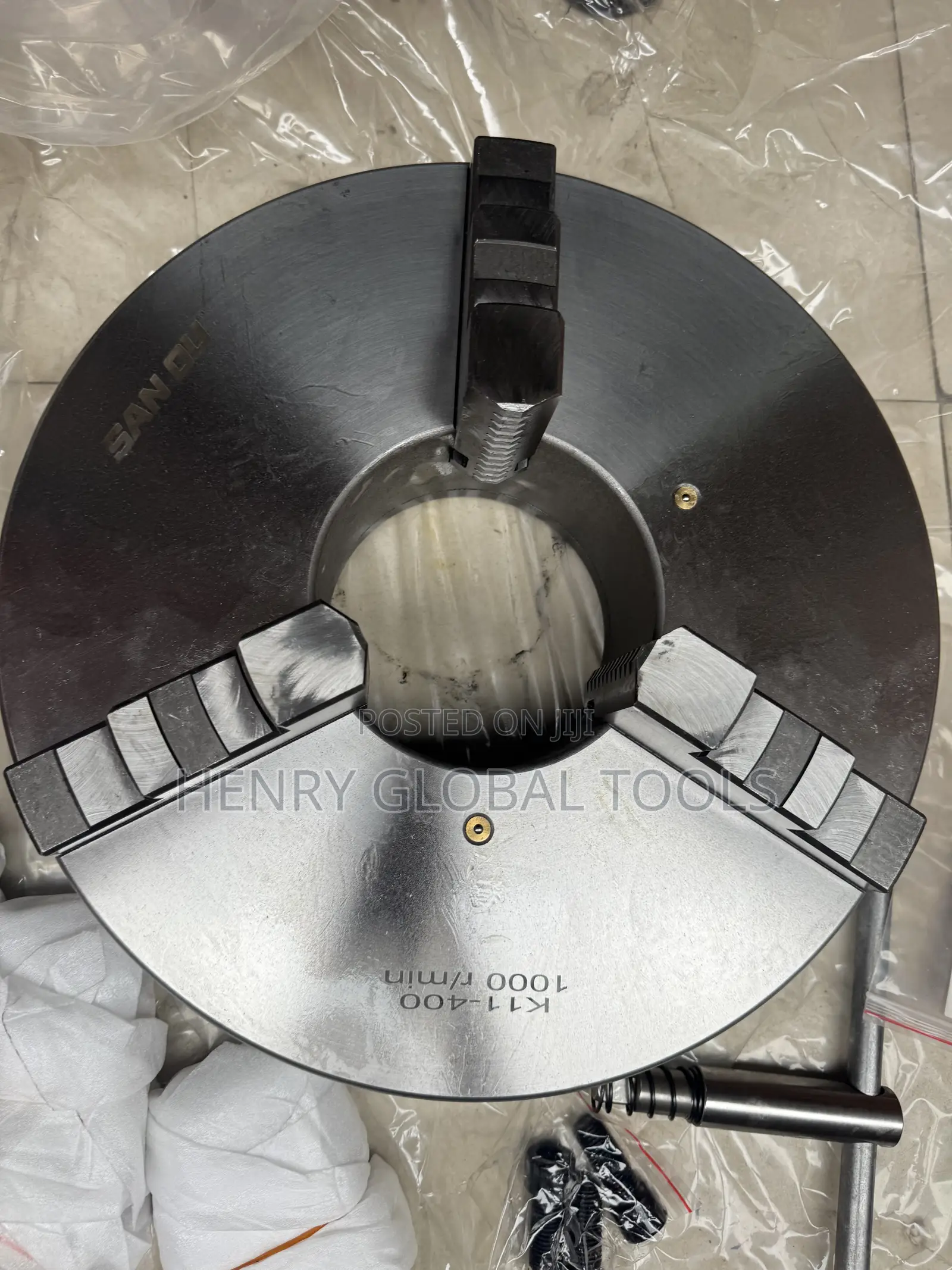 SAN OU -400 4-Jaw Independent Lathe Chuck – 400mm