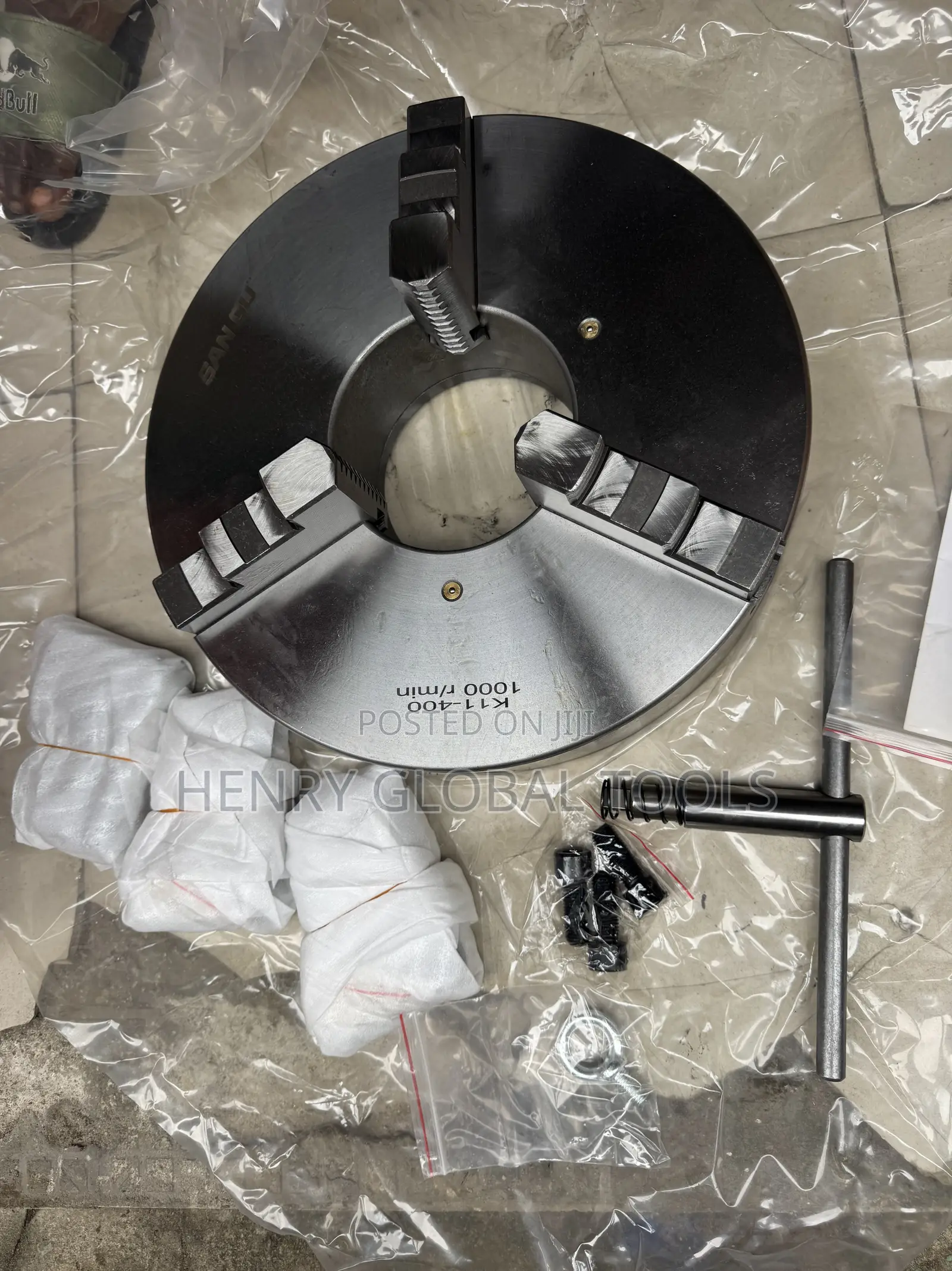 SAN OU -400 4-Jaw Independent Lathe Chuck – 400mm