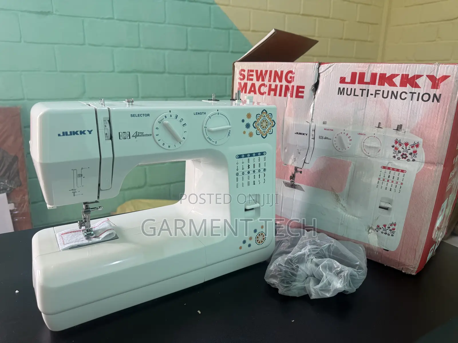 JUKKY FH6224 24-Stitch Multi-Function Table Top. Sewing Machine