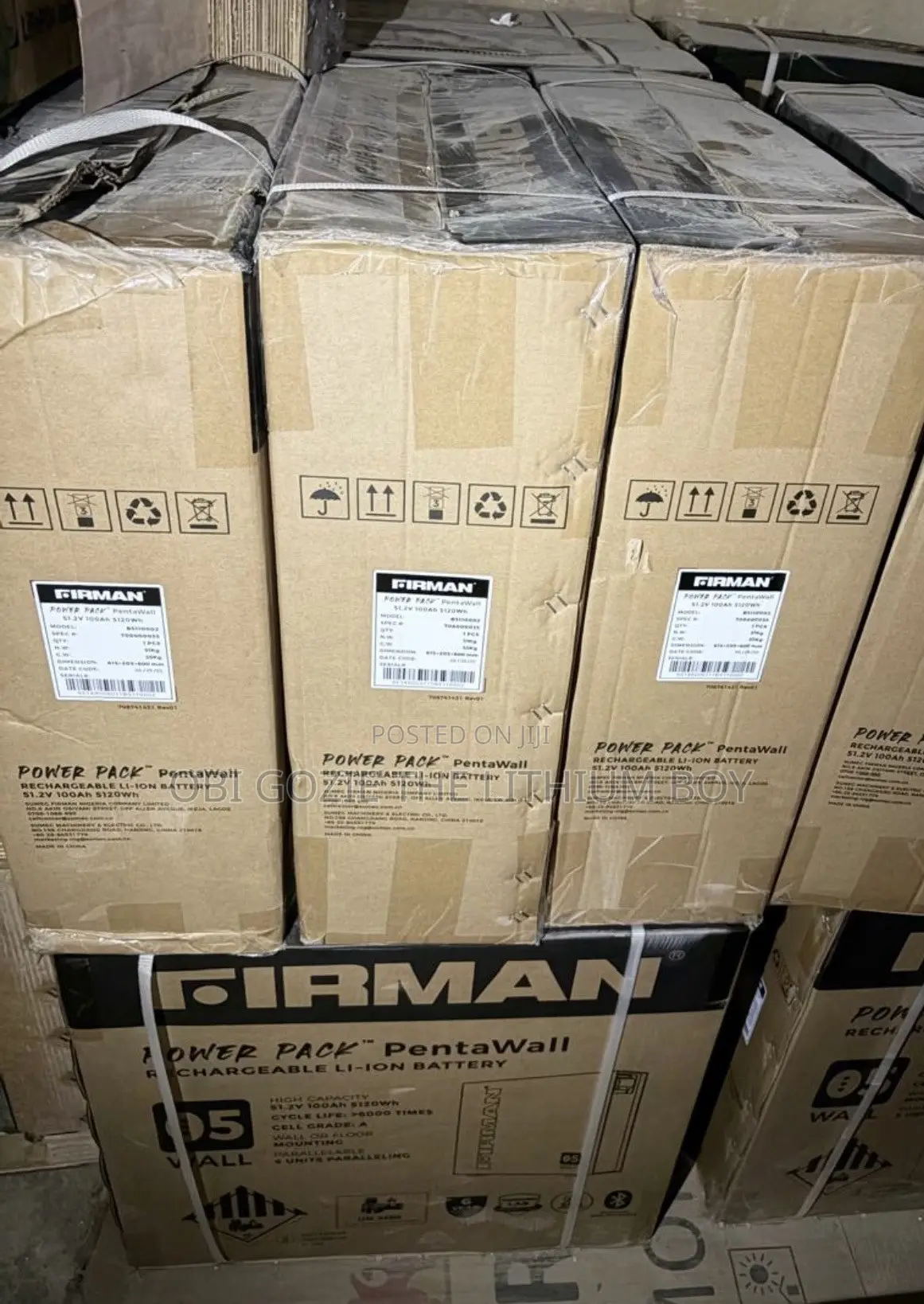 5kWh-51.2v Firman Lithium Battery 0ne 0nly Major Importer