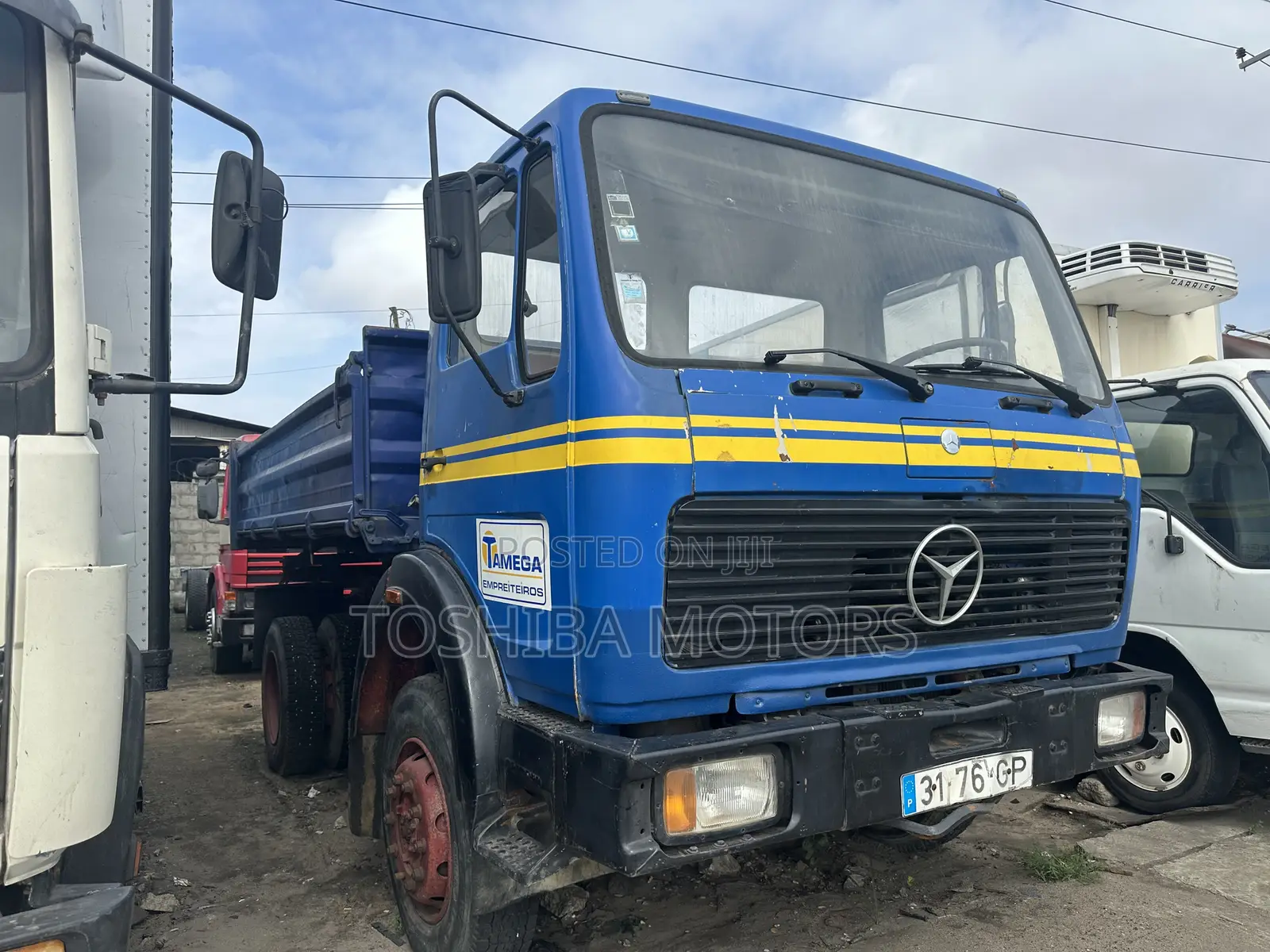 Mercedes Benz Tipper Straight Engine
