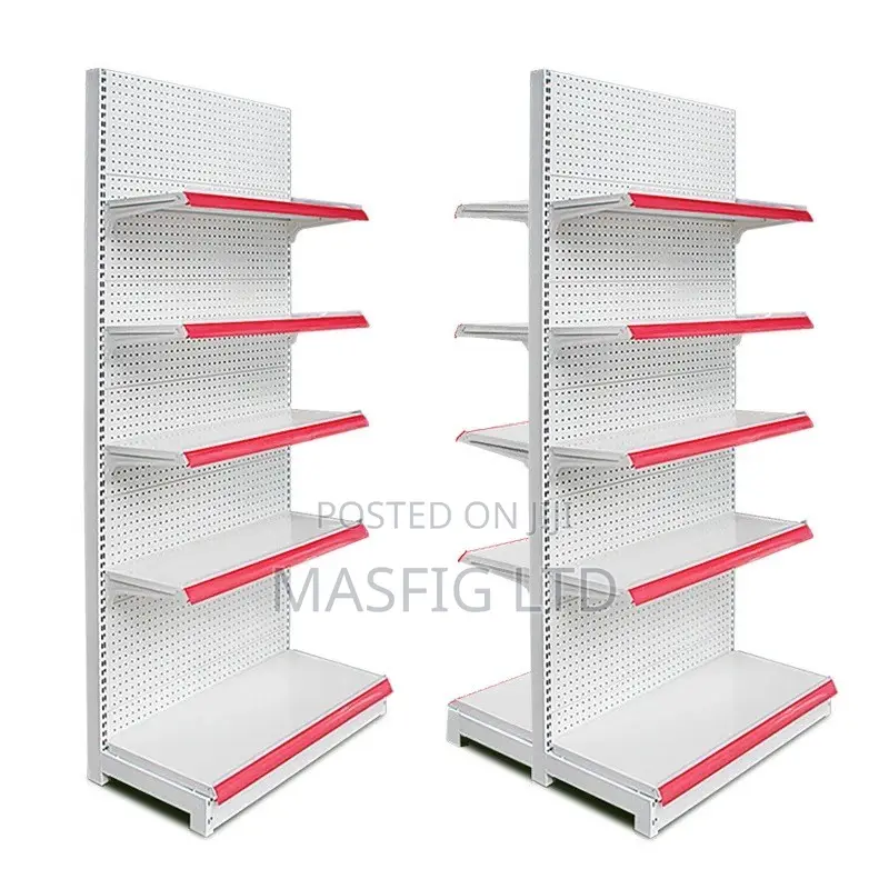 Double Supermarket Shelves