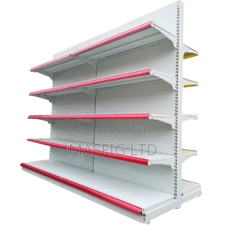 Double Supermarket Shelves