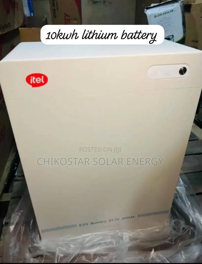 Itel 10kwh 51.2V 200Ah Standing Lithium Battery (LiFePO4) — Brand New