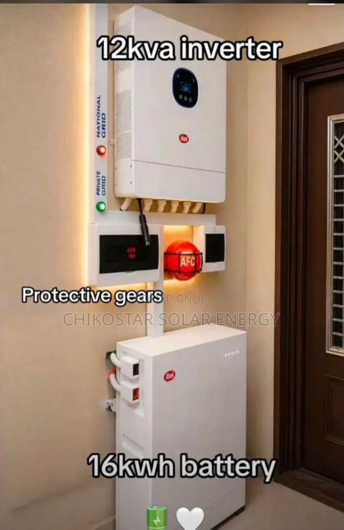 Itel 10kwh 51.2V 200Ah Standing Lithium Battery (LiFePO4) — Brand New