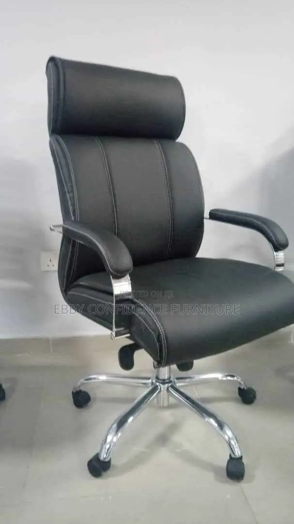 Thick Leather Office Swivel Chair