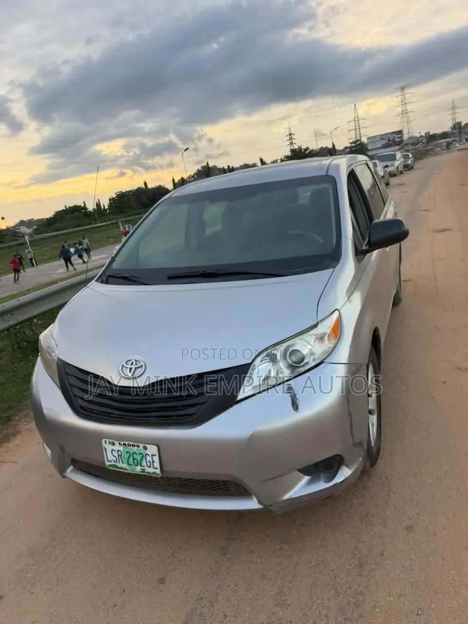 Toyota Sienna 2012 Gray
