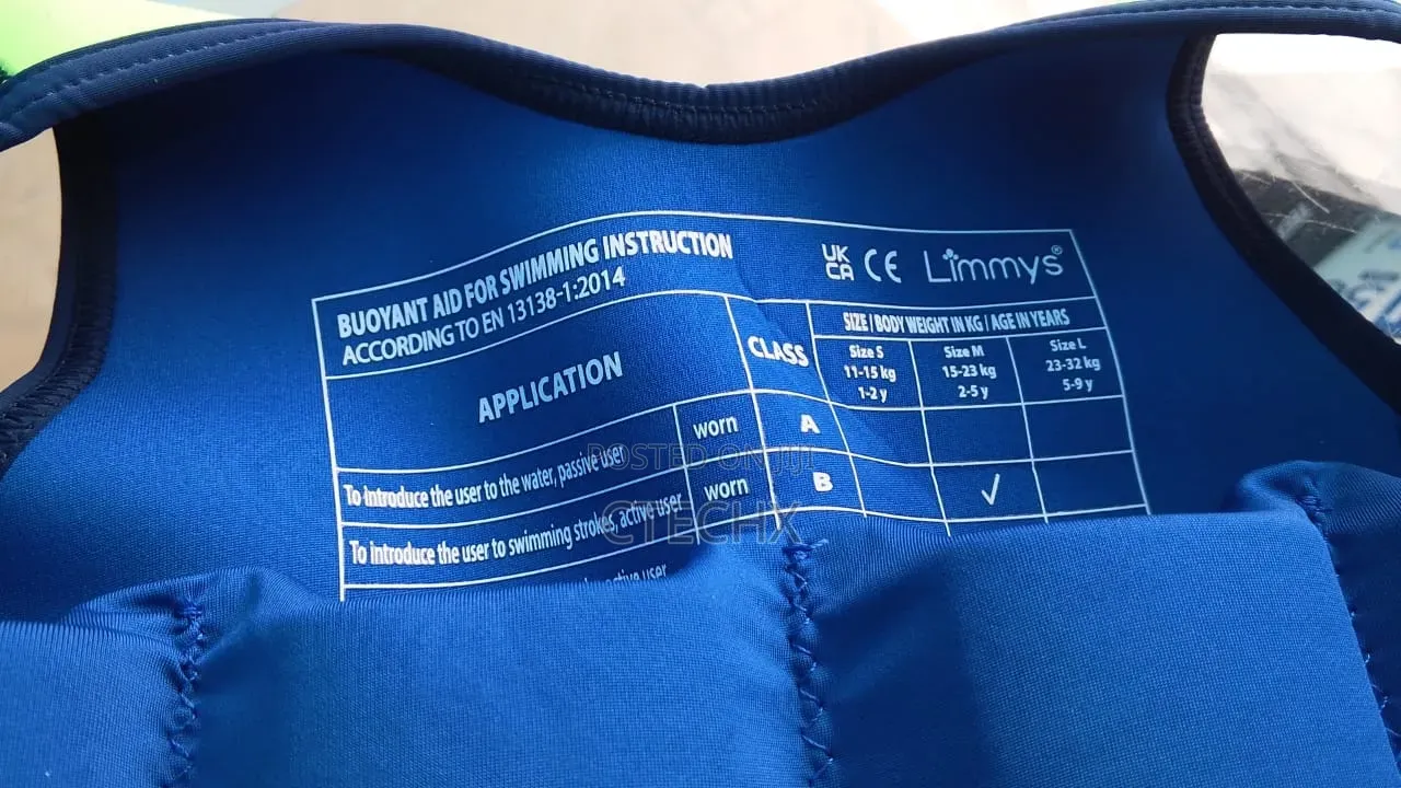 Limmys Premium Kids Swim Vest, Swim Jacket and Buoyancy Swimming Aid