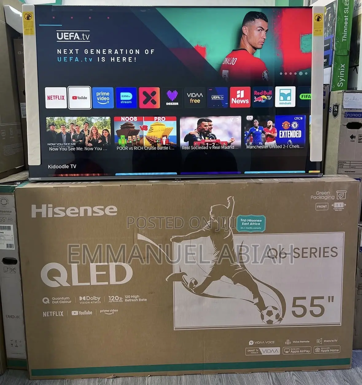 Hisense 55” QLED Smart TV