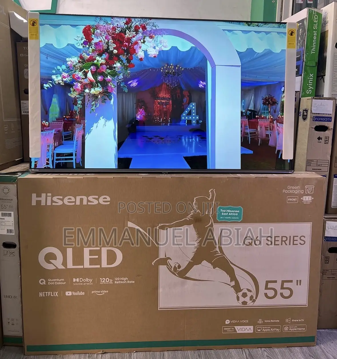 Hisense 55” QLED Smart TV